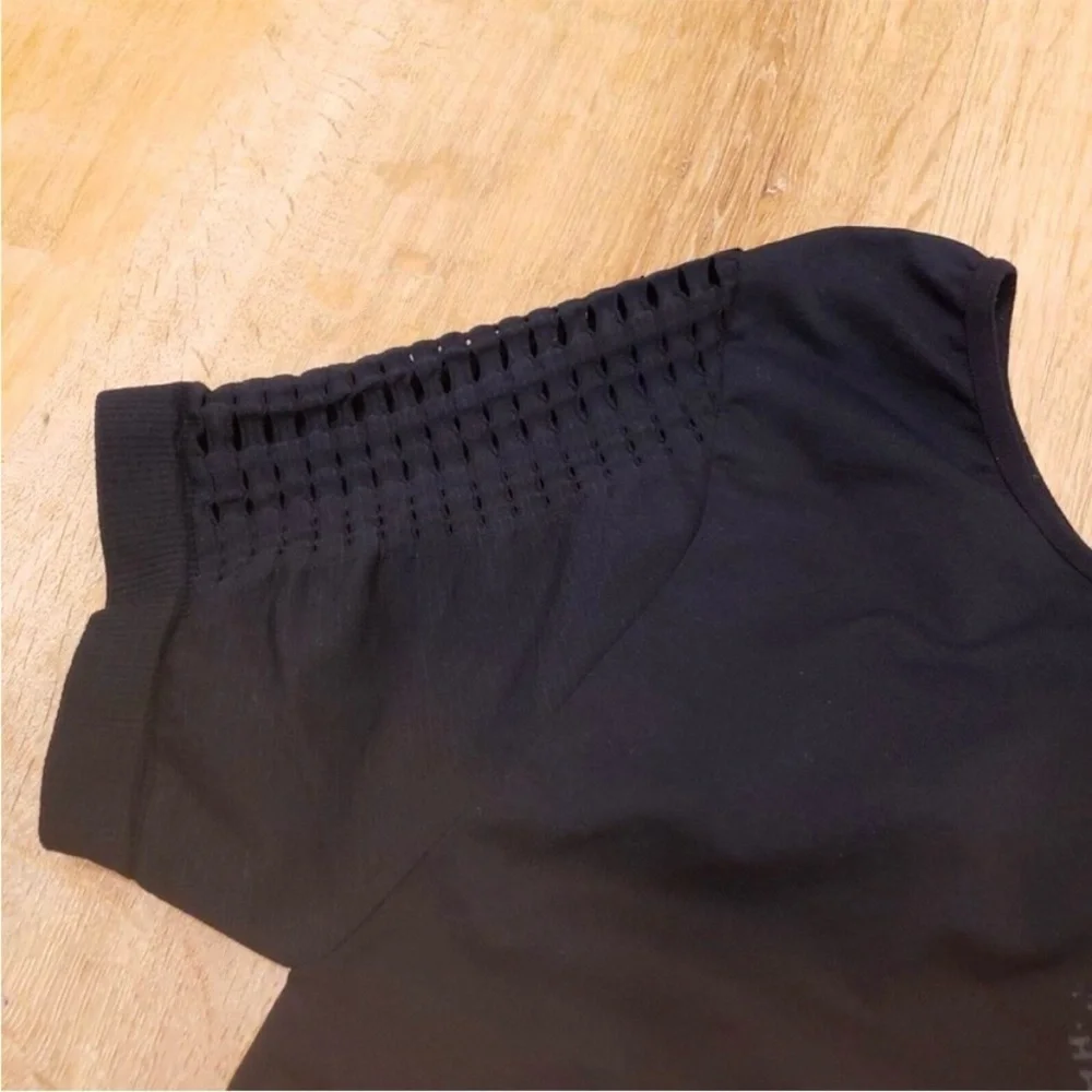 HARLEY DAVIDSON Cut Out Black Crop Top With Skull Motif